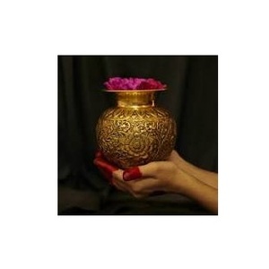 Kalash/Lota de Cobre Puro Hecho a Mano de Alta Calidad para Pooja, para Uso en Templos, Hogares y Bodas - Product Image 3