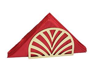 ที่ใส่กระดาษเช็ดปากโลหะตกแต่งลายใบไม้ สีดำ ทำจากเหล็ก สำหรับวางบนโต๊ะอาหาร ห้องครัว ร้านอาหาร คาเฟ่ และบ้าน - Product Image 5