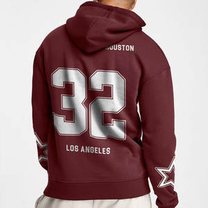 เสื้อฮู้ดดี้ผู้ชายสไตล์สตรีทฤดูหนาว ปักลายพรีเมียม ดีไซน์คลาสสิก ผ้าฟลีซคุณภาพสูง - Product Image 2