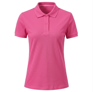 เสื้อโปโลผู้หญิง Ostriya International OEM Service ระบายอากาศได้ดี แห้งเร็ว ผ้าถัก แขนสั้น สีพื้น - Product Image 4