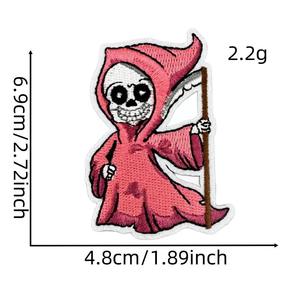 Écussons brodés personnalisés pour équipes, logos 3D en relief, badges thermocollants pour casquettes de sport, chapeaux, vêtements, OEM - Product Image 6