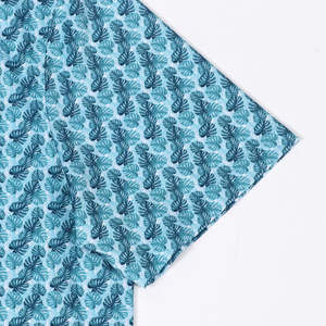 Chemise d'été décontractée pour homme avec logo personnalisé, imprimé intégral, manches courtes, respirante, anti-plis, séchage rapide, service OEM ODM - Product Image 3