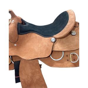 Selle Western Horse Racing Barrel personnalisée Selle Western Barrel fabriquée à la main Excellence Performance Selle Western Barrel d'Inde - Product Image 4