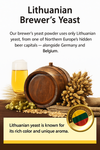 Poudre de levure de bière nutritionnelle 500g supplément de protéines de beauté pour la peau des cheveux OEM Corée - Product Image 3