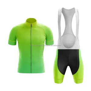 2025 Ensemble de cyclisme avec logo personnalisé Maillot à manches courtes respirant unique-Vêtements de vélo sur mesure - Product Image 4