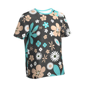 Camisetas sublimadas de manga corta con diseño personalizado recién llegadas, camisetas con estampado sublimado completo para hombre - Product Image 3