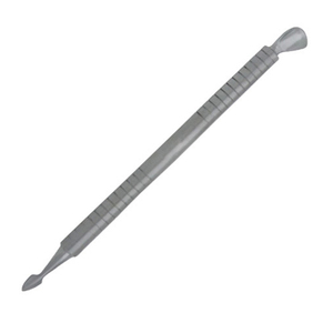 Empujador de Cutículas Profesional de Doble Extremo de Acero Inoxidable con Acabado Satinado, Cuchara Ancha, Herramienta de Precisión para Limpiar Cutículas - Product Image 6