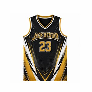 Maillot de basketball brodé de haute qualité : Caractéristiques de performance pour l'exportation de maillots de basketball professionnels pour les jours de match - Product Image 1