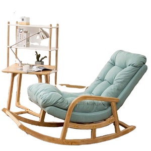 Colorodo Bois Brun Massif Designer Indien Fabriqué À La Main Solide Chaise À Bascule Inclinable De Luxe Accoudoir En Bois Inclinable Pas Cher - Product Image 1