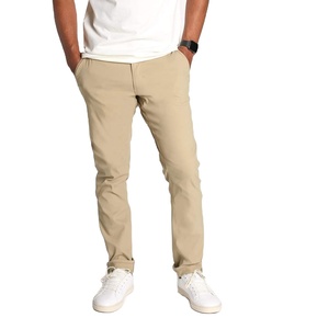 Pantalón Chino Informal Transpirable y Popular, 100% Algodón, Verano, Venta Directa de Fábrica, OEM, Lona, Último Modelo, Alta Calidad - Product Image 2