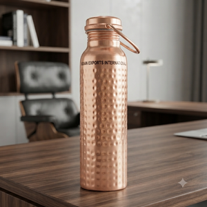 Botella de agua Copper Wellness. (Cobre puro certificado) - Product Image 1