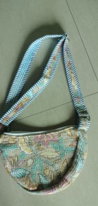 กระเป๋าสะพายไหล่ลายดอกไม้แบบขายส่ง กระเป๋าผ้าฝ้ายสีที่กำหนดเองสำหรับผู้หญิง กระเป๋าสะพายข้าง กระเป๋าช้อปปิ้ง กระเป๋าแฟชั่น - Product Image 3