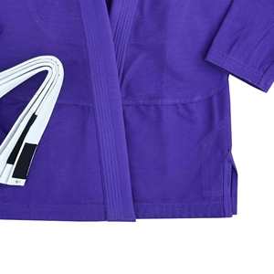 ชุดยิวยิตสูบราซิลพรีเมียม ผ้าฝ้าย 100% ทอลายเพิร์ลวีฟ ปักโลโก้ สำหรับนักสู้มืออาชีพ ผลิตตามแบบ OEM ชุดศิลปะการต่อสู้ - Product Image 5