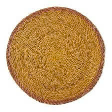 Nappes en plastique tressées style bohème en herbe de mer pour restaurants (vente en gros) - Product Image 3