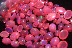 Pink Opal Ethiopian Opal Oval Cut Gemstone Colorful Opal Natural Opal Multi <b>Fire</b> And Play Of Color Opal For Jewelry Making - Product Image 3