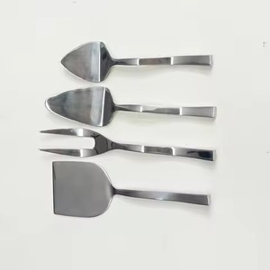 ชุดมีดชีสสแตนเลสสตีลสุดพิเศษ อุปกรณ์ตัดชีส ชุดเสิร์ฟในครัว ชุดอุปกรณ์บนโต๊ะอาหาร - Product Image 6