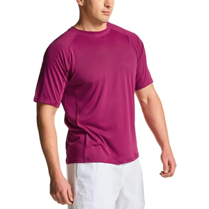 T-shirt de fitness exclusif pour homme – Respirant, en maille performante, confortable pour l'entraînement, avec logo personnalisé, tailles variées, marque privée - Product Image 2