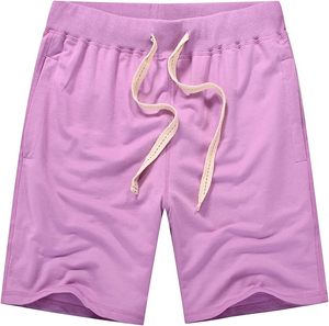 Shorts de sport décontractés pour hommes, écologiques, en polyester, coupe-vent, imperméables, longueur genou, taille élastique, respirants et légers - Product Image 6