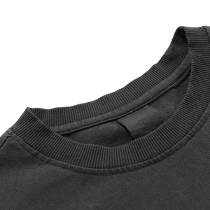 Sudadera Unisex con Cuello Redondo y Lavado Ácido, Estilo Vintage, Streetwear, Impresión de Logotipo Personalizado, Proveedor OEM ODM - Product Image 3