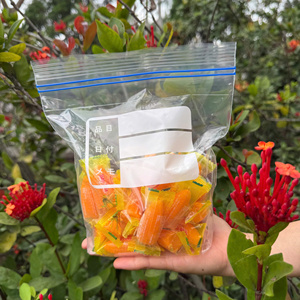 Bolsas con doble cremallera y diseños impresos, fáciles de usar, se pueden utilizar para escribir fechas, cierres de cremallera seguros, reutilizables muchas veces. - Product Image 3