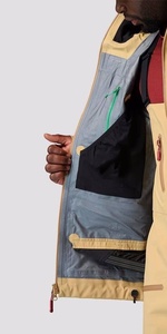 Chaqueta de Esquí y Snowboard Unisex, Premium, Impermeable, Transpirable, con Capucha, Abrigo de Invierno Cálido y Ecológico para Montaña - Product Image 4