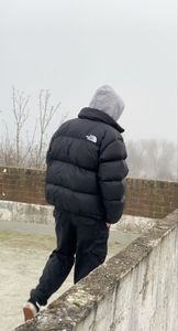 Veste d'hiver unisexe respirante grande taille à capuche matelassée décontractée épaisse et chaude coupe régulière avec fermeture éclair - Product Image 4