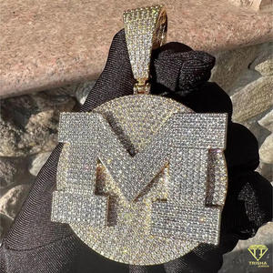 Custom " Beraw " <b>Name</b> Pendant Necklace Iced Out Moissanite Diamond Hip Hop <b>Chain</b> Luxury Jewelry Giftv - Product Image 4