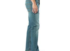 Jeans en denim décontractés pour hommes, coupe droite, pantalon en coton, streetwear, mode, confortable, à porter tous les jours, pantalon pour l'été - Product Image 5