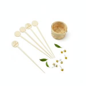 ไม้ไผ่สำหรับชงชาและคนชา เป็นมิตรต่อสิ่งแวดล้อม ใช้ซ้ำได้ เป็นอุปกรณ์เสริมสำหรับคนรักชาที่รักษาสิ่งแวดล้อม - Product Image 3