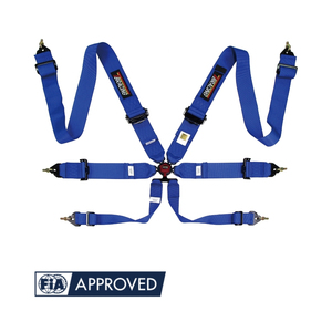 6 Point Racing Harness ECO A FIA 8853 2016 With Aluminum Cam Lock And Steel Adjuster For Professional Racing Supply - Product Image 2