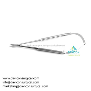 Tijeras de mango Micro Spring, 7 pulgadas (18cm), 8mm d, puntas STR - Product Image 3