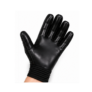 Guantes de Fútbol Gaélico Negros Personalizados con Palma de Alta Adherencia, Guantes Antideslizantes para Todo Clima, para Partidos de Fútbol para Adultos y Jóvenes - Product Image 3