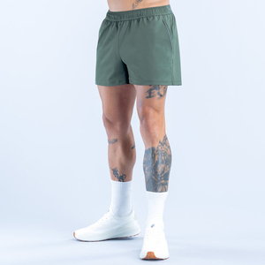 Shorts d'entraînement pour hommes de qualité supérieure, séchage rapide, respirants, avec logo personnalisé, cordon de serrage interne, shorts de sport pour hommes - Product Image 5