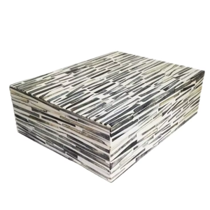 Luxury Bone Inlay Jewelry <b>Box</b> | Handmade Wooden Storage Organizer for Rings Necklaces Earrings Keepsake <b>Gift</b> Decorative Case - Product Image 3