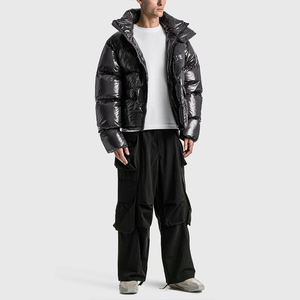 OEM Custom Printed Men Puffer Jacket Outdoor <b>Bubble</b> <b>Coat</b> Winter Warm Padded Jacket - Product Image 5