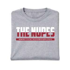 Maglia a maniche lunghe DriFit Kappa Alpha Psi The Nupes, grigio melange, abbigliamento per fraternità greca con vestibilità atletica e comfort traspirante - Product Image 6