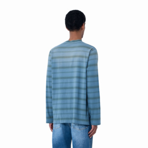 เสื้อยืดแขนยาวผู้ชายผ้าฝ้าย 100% คุณภาพดีที่สุด สกรีนโลโก้ได้ ใส่สบาย ระบายอากาศดี เป็นมิตรกับสิ่งแวดล้อม เหมาะสำหรับฤดูร้อน - Product Image 4
