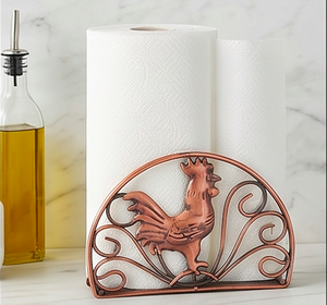 Porta Servilletas Metálico con Diseño de Gallo de Cobre, Elegante Soporte para Caja de Pañuelos, Accesorio Decorativo para Cocina y Uso en Hoteles - Product Image 3