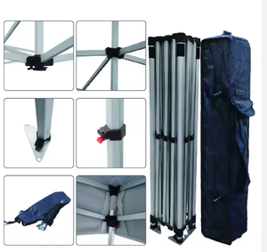 Tente personnalisée professionnelle d'usine, cadre en aluminium imprimé, tentes pop-up portables UV et résistance à l'auvent, tentes d'exposition commerciale - Product Image 6