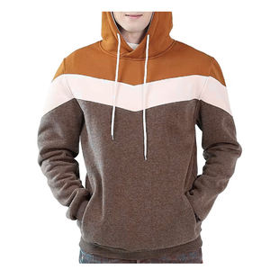 Sweat à capuche slim fit pour homme avec logo frontal, tissu respirant polyester/coton, manches longues, poches, impression personnalisée - Product Image 1