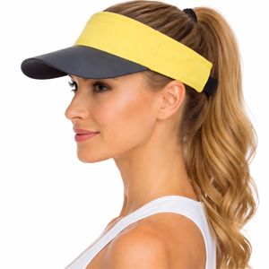 Visera Deportiva Unisex de Dos Tonos con Protección UV, Ajustable, Ligera, para Verano, Aire Libre, Correr, Playa, Ciclismo, Uso Diario - Product Image 3