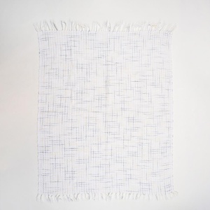 Jeté en coton 100% personnalisé en gros, jeté en coton doux, jeté décoratif pour canapé, jeté en coton indien - Product Image 4