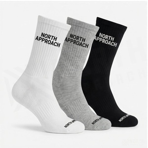 Chaussettes North Approach en coton respirant pour adultes, chaussettes décontractées pour tous les jours, saison printanière - Product Image 3