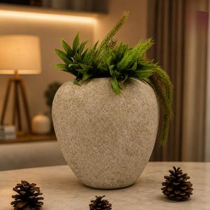 Metal Flower <b>Vase</b> Super Quality Blue Color Home Decoration Tabletop Side Table Living Room <b>Decorative</b> <b>Vase</b> At Best Price - Product Image 4