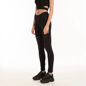 Leggings de sport respirants pour femmes, sans couture, pour la gym et le style de vie actif, vente en gros, vêtements de sport personnalisés - Product Image 4