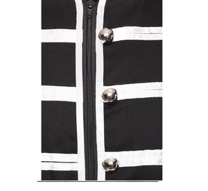 Uniforme de fanfare napoléonienne française en coton respirant pour hommes adultes, personnalisable en gros, pour défilés et cérémonies de performance - Product Image 3