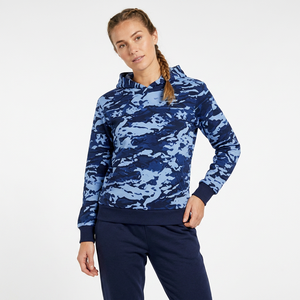 Ensemble de survêtement à capuche camouflage bleu pour garçons, manches longues, jogging décontracté avec poches latérales, vêtements d'automne - Product Image 6