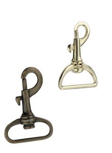 Mousqueton pivotant robuste en alliage d'aluminium avec finition électrolytique pour porte-clés et laisse de chien – Diverses catégories de produits - Product Image 3