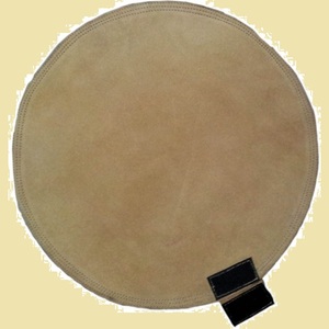 Round Leather Workbench Pad 12 Inch for Jewelry Making Tools - Product Image 1