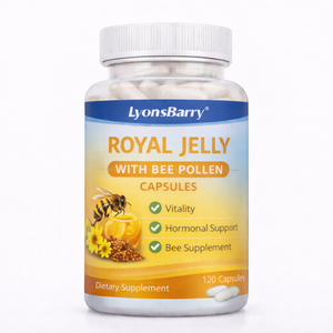 Gelée royale avec capsules de pollen d'abeille, soutien hormonal vitalité, complément alimentaire à base d'abeilles, fabricant OEM GMP - Product Image 2